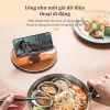 Nồi điện gấp gọn 500W đa năng du lịch dã ngoại, khay hấp tiện lợi, chống dính - Giá chỉ 388.000₫ 3