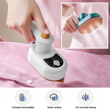 Nồi hấp du lịch COFORDOS Bàn ủi hơi nước siêu nhỏ di động cầm tay 180 gập gọn xoay linh hoạt phù hợp cho nhà và college 8