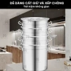 Nồi inox 170L 60x60 cm đáy dày hầm xương, nấu nước, bánh chưng – giảm còn 1,450,000₫ 3