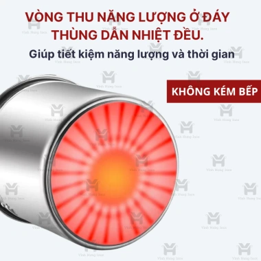 Nồi inox 170L 60x60 cm đáy dày hầm xương, nấu nước, bánh chưng – giảm còn 1,450,000₫ 5