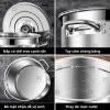 Nồi inox 170L 60x60 cm đáy dày hầm xương, nấu nước, bánh chưng – giảm còn 1,450,000₫ 7