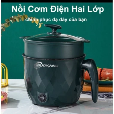 Nồi Mini Đa Năng 18CM DATKIEN Chống Dính - Kèm Giá Hấp, Chiên Xào, Giá 85.000đ 2