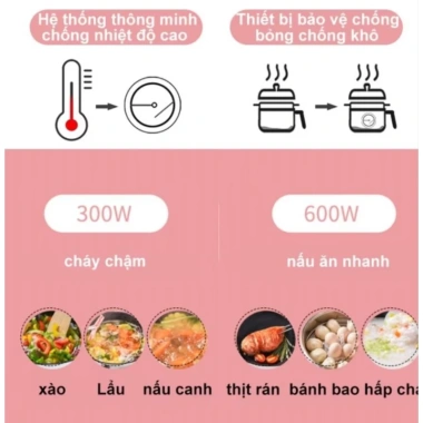 Nồi Mini Đa Năng 18CM DATKIEN Chống Dính - Kèm Giá Hấp, Chiên Xào, Giá 85.000đ 4