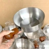 Nồi mini inox 14cm nấu mì cán gỗ, đen dễ vệ sinh, dùng cho bếp gas và bếp từ – Giá chỉ 29.000₫ 6