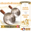 Nồi mini inox cán gỗ chống bỏng – Nấu mì, đun sữa, làm sốt, dùng bếp gas & từ, không nắp – 28.320₫ 10