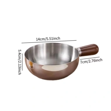 Nồi Mini Inox Cán Gỗ Chống Nóng - Nấu Mì, Cháo, Dễ Vệ Sinh, Đun Mọi Bếp, 25.000đ 3 Nồi Mini Inox Cán Gỗ Chống Nóng - Nấu Mì, Cháo, Dễ Vệ Sinh, Đun Mọi Bếp, 25.000đ 3