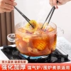 Nồi Thủy Tinh Borosilicate Chịu Nhiệt Nấu Cháo Canh Lẩu Mini Dùng Lửa Trực Tiếp và Bếp Điện Gốm Giá 82.000₫ 9