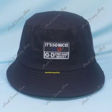 Nón bucket thêu chữ Việt Nam, vành rộng 6cm, mũ tai bèo nhung, nam nữ 34.800₫