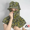 Nón Chống Nắng Khóa Kéo 4 Chiều Thun Lạnh ATI - Tặng Vớ Đặc Biệt 8