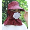 Nón chống nắng mỏng mát họa tiết hoa kèm khẩu trang - Giá chỉ 29.000₫ giảm sâu 6