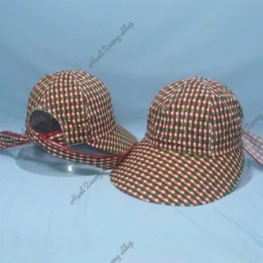 Nón chống nắng nữ vành rộng đuôi thun điều chỉnh size, thoáng mát - 27.000đ