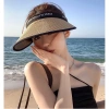 Nón chóp nữ hot trend, vành rộng chống tia UV, nón cói nửa đầu - Giá chỉ 6.000₫ 3