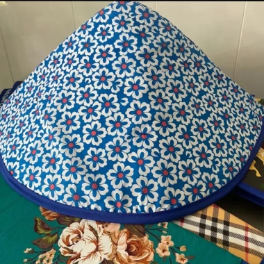 Nón Lá Cách Nhiệt Chống Nóng - Bọc Trùm Nón Xốp ĐK 50cm Giá 35k 4