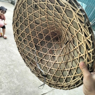 Nón lá chúp xà 50cm - Nón chụp ảnh 2.026 hot, đạo cụ trang trí biểu diễn, giá 100.000₫