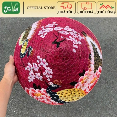 Nón lá cỏ bàng đỏ nhiều mẫu - Nón cỏ chắc chắn, đẹp, giảm giá 169k