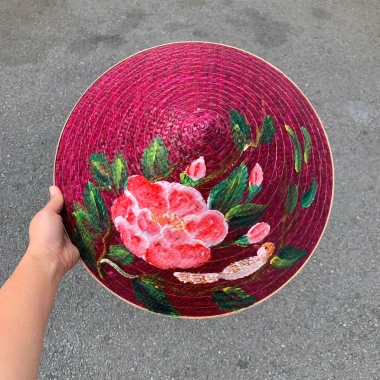 Nón lá cỏ bàng đỏ nhiều mẫu - Nón cỏ chắc chắn, đẹp, giảm giá 169k
