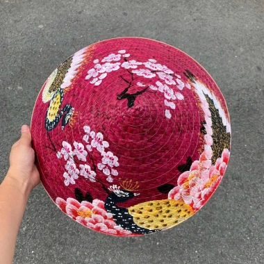 Nón lá cỏ bàng đỏ nhiều mẫu - Nón cỏ chắc chắn, đẹp, giảm giá 169k 8 Nón lá cỏ bàng đỏ nhiều mẫu - Nón cỏ chắc chắn, đẹp, giảm giá 169k 8