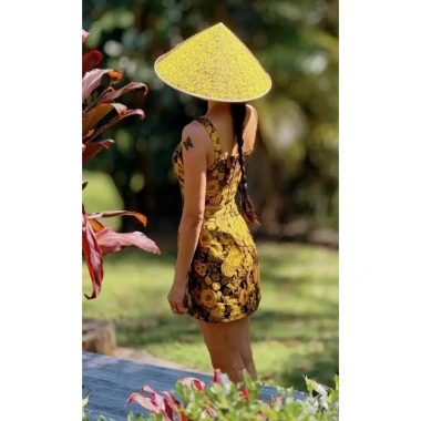Nón lụa Huế 16 vành 43cm - Dày bền, tặng quai ngọc trai, quai voan, bọc nón