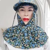 Nón mũ chống nắng nữ khẩu trang che mặt trùm kín đầu 2 lớp vải lót lưới - Giá chỉ 29.000 VND 3