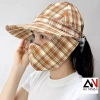 Nón mũ chống nắng vành rộng kèm khẩu trang - Giá chỉ 54.444₫, giảm mạnh 2