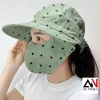 Nón mũ chống nắng vành rộng kèm khẩu trang - Giá chỉ 54.444₫, giảm mạnh 4