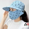 Nón mũ chống nắng vành rộng kèm khẩu trang - Giá chỉ 54.444₫, giảm mạnh 6