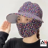 Nón mũ chống nắng vành rộng kèm khẩu trang - Giá chỉ 54.444₫, giảm mạnh 8