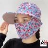 Nón mũ chống nắng vành rộng kèm khẩu trang - Giá chỉ 54.444₫, giảm mạnh 9