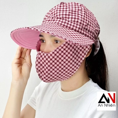 Nón mũ chống nắng vành rộng kèm khẩu trang - Giá chỉ 54.444₫, giảm mạnh 10 Nón mũ chống nắng vành rộng kèm khẩu trang - Giá chỉ 54.444₫, giảm mạnh 10