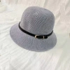 Nón Mũ Cói Vành Rộng Vintage Meta Khóa Da - Che Nắng, Đi Biển, Đi Chơi - 55k 5