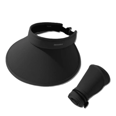 Nón rộng che nắng UPF50+ cho nữ, mũ nửa đầu gấp gọn, giặt được, trẻ trung 3