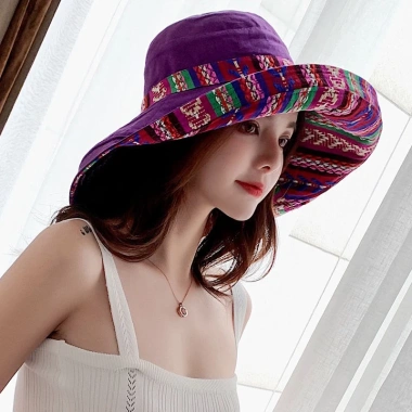 Nón Rộng Vành Che Nắng Thời Trang Nữ - Siêu Nhẹ, Bảo Vệ UV, Giá 96.120₫