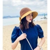 Nón rộng vành thời trang style Cói cực chất phối nơ - Giá ưu đãi 102.349₫ 9