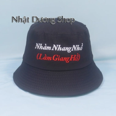 Nón tai bèo bucket cotton thoáng mát thiết kế con rồng con gà giá chỉ 29.900₫