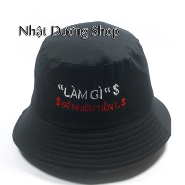Nón tai bèo bucket cotton thoáng mát thiết kế con rồng con gà giá chỉ 29.900₫