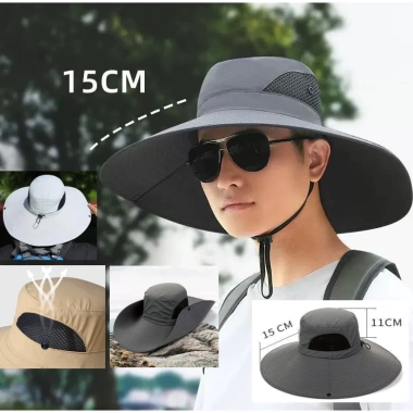 Nón Tai Bèo UV chống nắng cho nam nữ - Mũ Bucket vành rộng, thoáng khí, gập gọn, 75.999đ