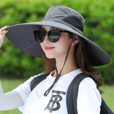 Nón Tai Bèo UV chống nắng cho nam nữ - Mũ Bucket vành rộng, thoáng khí, gập gọn, 75.999đ 6 Nón Tai Bèo UV chống nắng cho nam nữ - Mũ Bucket vành rộng, thoáng khí, gập gọn, 75.999đ 6