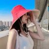 Nón Vải Vành Rộng 15cm 2 Mặt Màu Trơn Chống Nắng RQN2.263 - Giá chỉ 54.200₫ 5