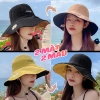 Nón Vải Vành Rộng Hoa Cúc Chữ Ký L1.663 - Thời Trang Summer, Giá Ưu Đãi 79,350₫ 2