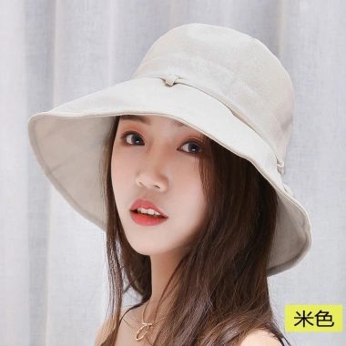 Nón Vành Rộng Chống Nắng Cotton Lanh Thời Trang Mùa Hè Nữ - Giá Ưu Đãi 106.920₫