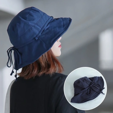Nón Vành Rộng Chống Nắng Cotton Lanh Thời Trang Mùa Hè Nữ - Giá Ưu Đãi 106.920₫