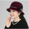 Nón Vành Vải Len họa tiết trung niên - thời trang thu đông phụ nữ 50+ 81.757 VND