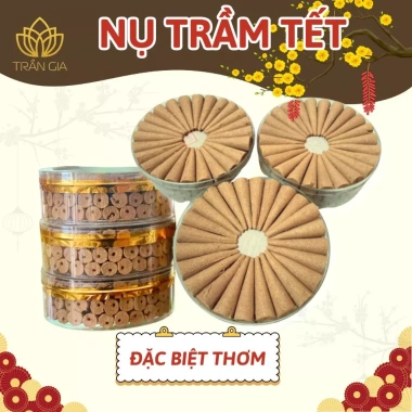 Nụ Trầm Hương 36 viên - Phiên Bản Tết, Xông Thơm Nhẹ, Trang Trí Tết, 180.000 VND