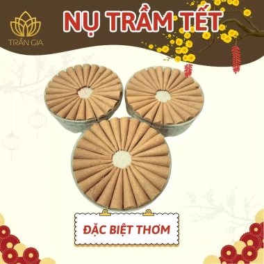 Nụ Trầm Hương 36 viên - Phiên Bản Tết, Xông Thơm Nhẹ, Trang Trí Tết, 180.000 VND 3 Nụ Trầm Hương 36 viên - Phiên Bản Tết, Xông Thơm Nhẹ, Trang Trí Tết, 180.000 VND 3