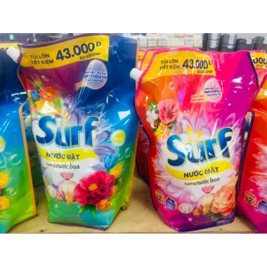 Nước Giặt Surf Hương Nước Hoa 3.1kg Cho Máy Giặt Cửa Trên Giá Giảm 109.900đ Nước Giặt Surf Hương Nước Hoa 3.1kg Cho Máy Giặt Cửa Trên Giá Giảm 109.900đ