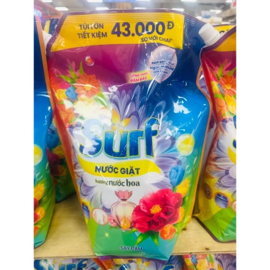 Nước Giặt Surf Hương Nước Hoa 3.1kg Cho Máy Giặt Cửa Trên Giá Giảm 109.900đ