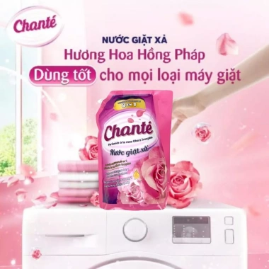 Nước Giặt Xả Chante Ohara 8in1 Hoa Hồng Pháp - Sạch Sâu, Thơm Lâu, Mua 1 Tặng 1 - 259.000₫ 3