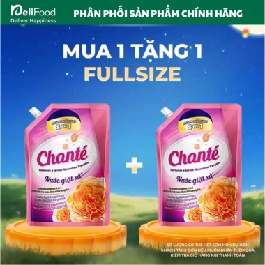Nước Giặt Xả Chante Ohara 8in1 Hoa Hồng Pháp - Sạch Sâu, Thơm Lâu, Mua 1 Tặng 1 - 259.000₫ 7