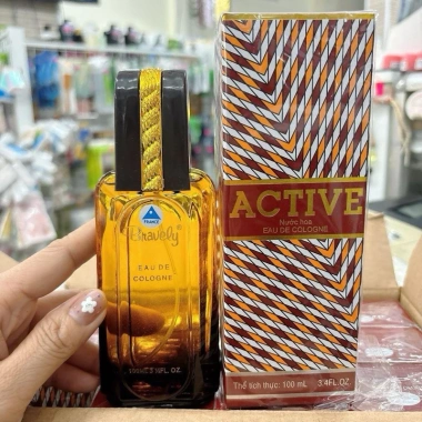Nước hoa ACTIVE nâu 100ml - Hương nam tính, lưu hương lâu, giảm còn 119.000đ