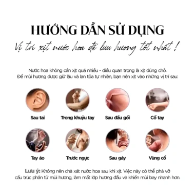 Nước Hoa C2U Hương Hoa Sang Trọng, Thơm Lâu Cả Ngày - Giá 159.000đ Giảm Đến 47% 4